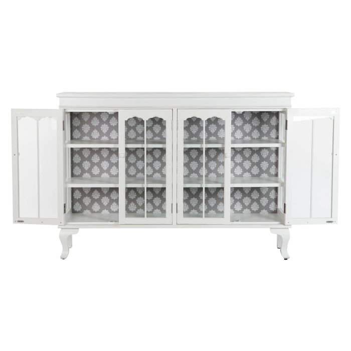 DKD Home Decor Buffet Tradicional Blanco 142.5 x 40.5 x 101.5 cm 3