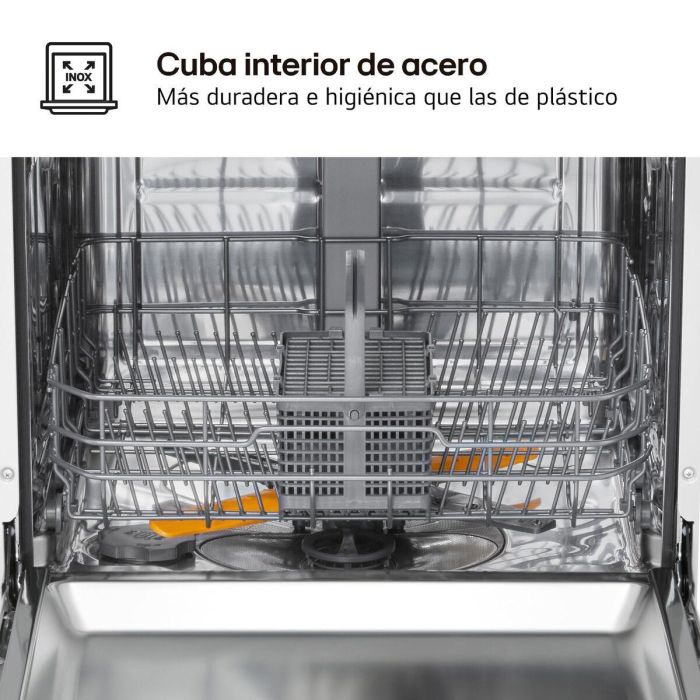 Lavavajillas LG DF142FW 5P QUADWASH 60 cm Blanco