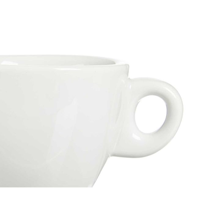 Set 6 Tazas Cafe Porcelana Blanca C Plato 120Ml Vessia 22X8CM (6 Unidades) 3 Set 6 Tazas Cafe Porcelana Blanca C Plato 120Ml Vessia 22X8CM (6 Unidades) 3
