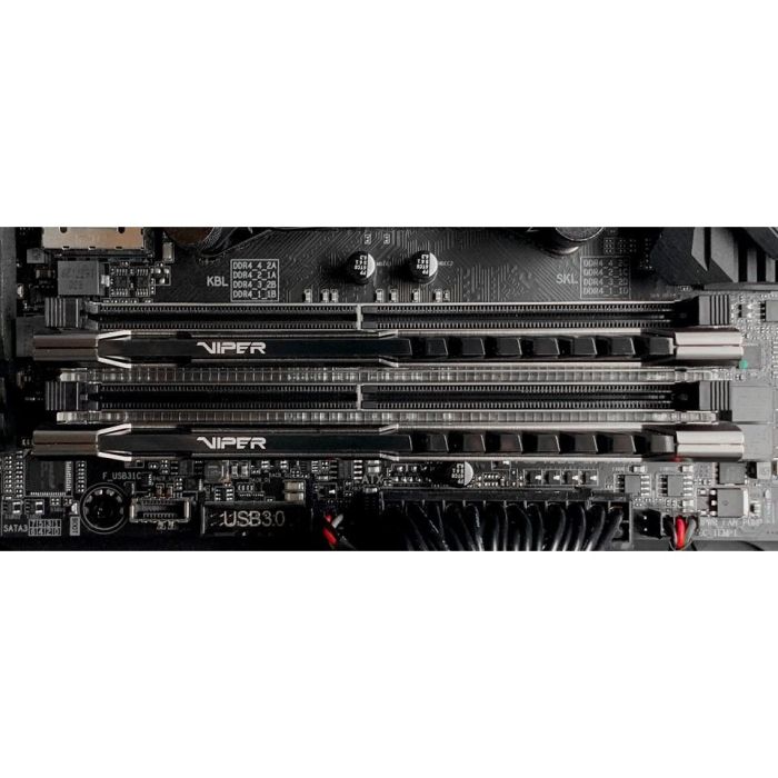 Patriot PE729 - Memoria RAM Viper Steel 64GB (2x32GB) DDR4 3200MHz CL16 para PC/Servidor DIMM 3