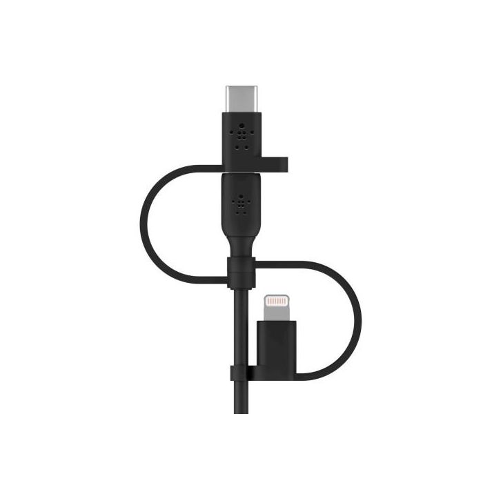 Cable USB Belkin CAC001BT1MBK Negro 1 m 3