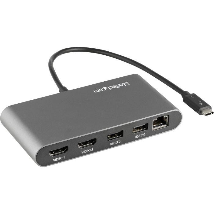 Hub USB Startech TB3DKM2HDL 3