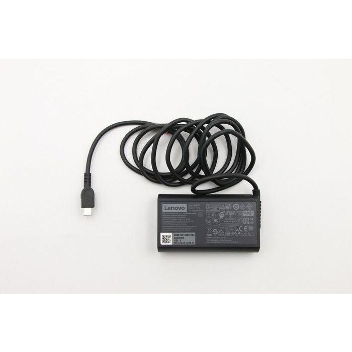 Lenovo Adaptador de Corriente 65W 3.25A para Portátiles, con Múltiples Voltajes (20V, 15V, 9V, 5V), compatible con Serie Ideapad 1