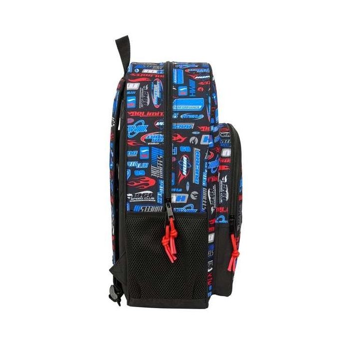 Mochila Escolar Hot Wheels Multicolor 33 x 42 x 14 cm 2 Mochila Escolar Hot Wheels Multicolor 33 x 42 x 14 cm 2