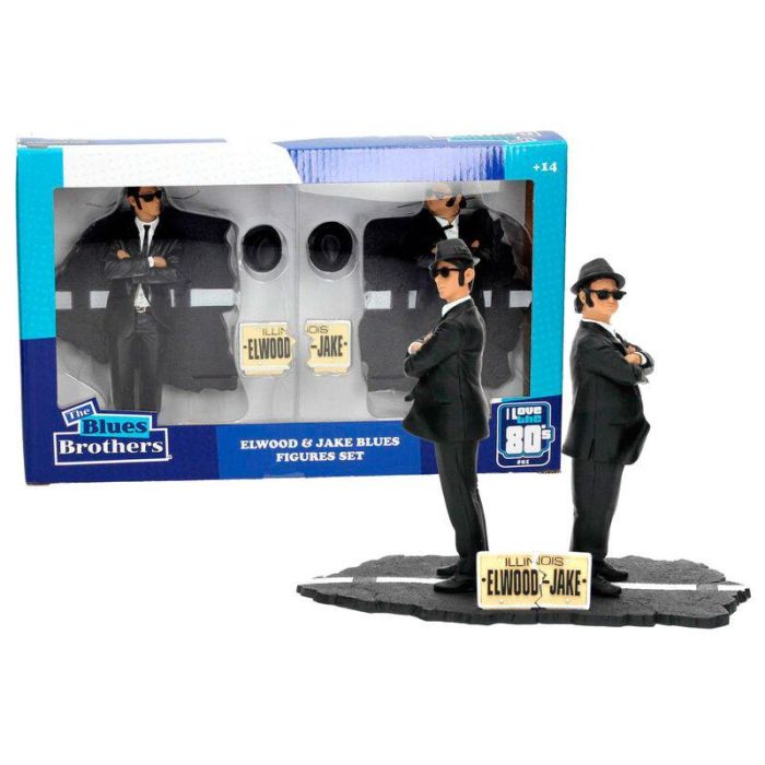 SD TOYS Figuras Jake y Elwood Blues Brothers 18cm (Pack 2)