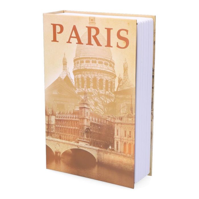 Micel Libro seguridad París cfc08 con caja de seguridad, apertura con llave, acero acabado gris Micel Libro seguridad París cfc08 con caja de seguridad, apertura con llave, acero acabado gris