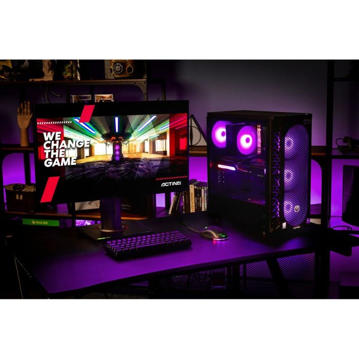 PC de Sobremesa Actina AMD Ryzen 5 5600X 32 GB RAM 1 TB SSD AMD Radeon RX 6600 1 PC de Sobremesa Actina AMD Ryzen 5 5600X 32 GB RAM 1 TB SSD AMD Radeon RX 6600 1