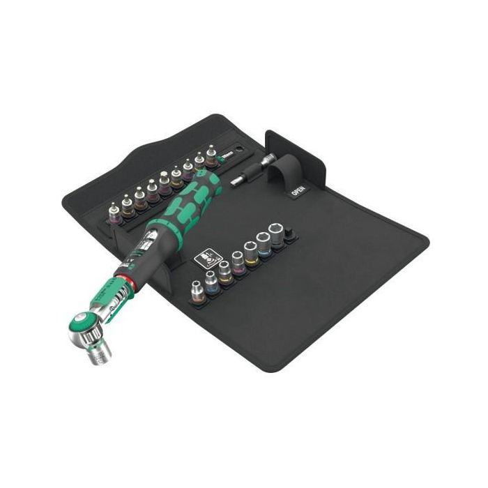 Wera A 1 SHK Set 1. Llave dinamométrica Safe-Torque con cuadradillo 1/4", 2-12 Nm