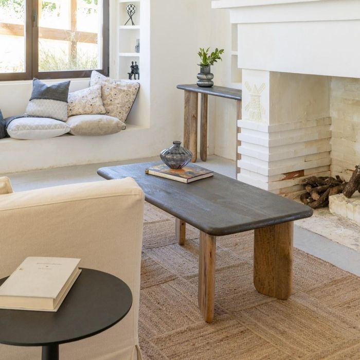 Mesa Centro Natural-Marrón 120 X 60 X 45 cm