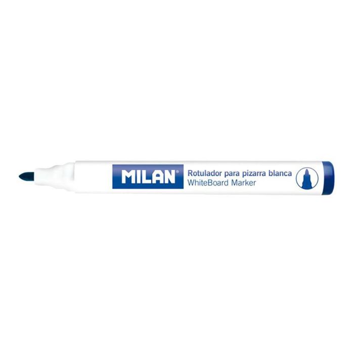 Milan Rotulador Pizarra Blanca Punta Redonda Azul Caja 12 Ud 1 Milan Rotulador Pizarra Blanca Punta Redonda Azul Caja 12 Ud 1