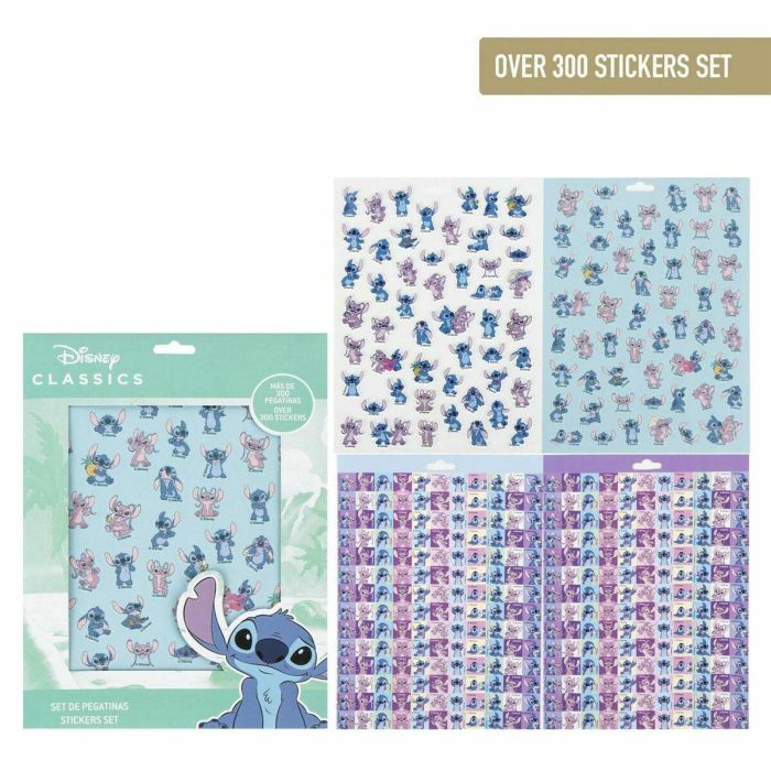 Pegatinas Stitch Azul 10 Pegatinas Stitch Azul 10