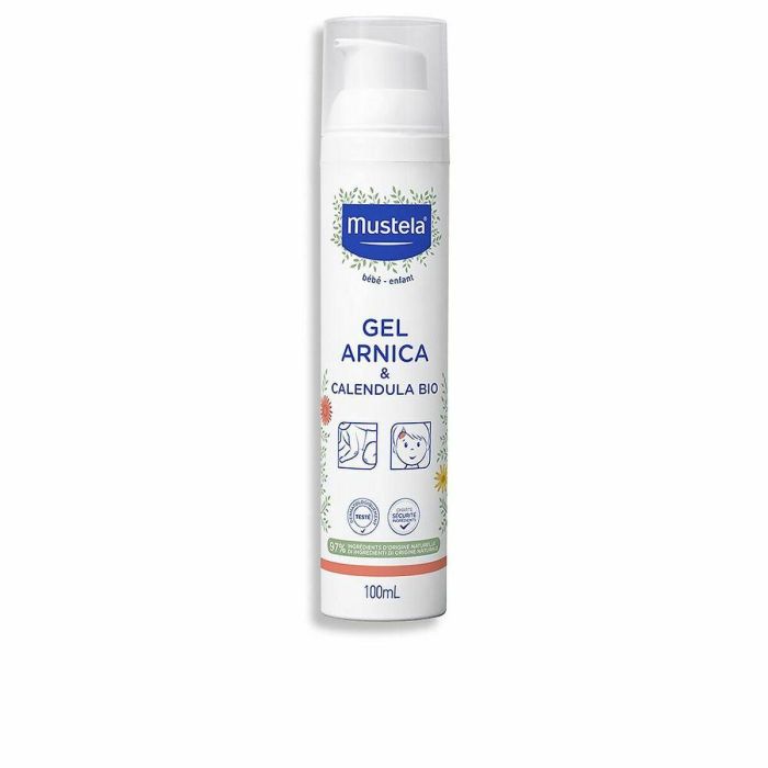 Mustela Gel Arnica & Calendula Bio para Bebés y Niños - Calmante y Refrescante 100 mL