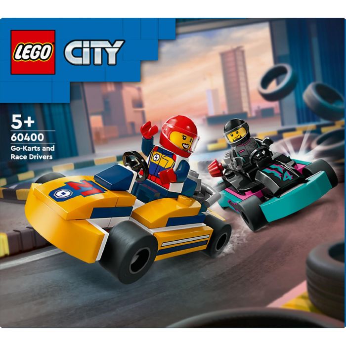 LEGO 60400 City Karts y Pilotos de Carreras, Juego de Construcción de Vehículos con 2 Minifiguras, Juguete para Niños y Niñas +4 Años 11 LEGO 60400 City Karts y Pilotos de Carreras, Juego de Construcción de Vehículos con 2 Minifiguras, Juguete para Niños y Niñas +4 Años 11