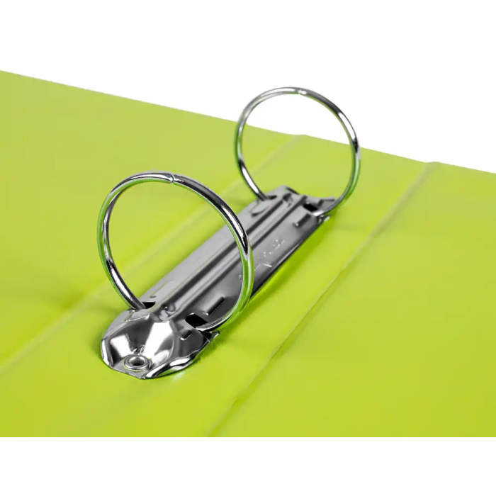 Liderpapel Carpeta A5 de 2 Anillas 40 mm de Cartón Forrado PVC, Verde 5