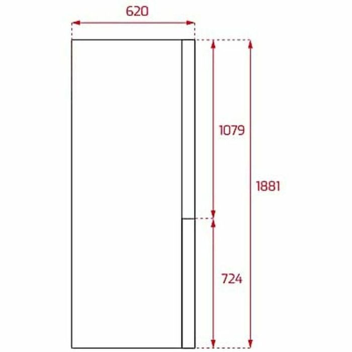 Frigorífico combinado Teka NFL345  Blanco (188 x 60 cm) 1