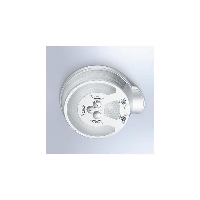 Steinel SensIQ S SW EVO Detector de movimiento PIR, 300°, alcance 20 m, IP54, para interior/exterior, 100-240 V 1 Steinel SensIQ S SW EVO Detector de movimiento PIR, 300°, alcance 20 m, IP54, para interior/exterior, 100-240 V 1