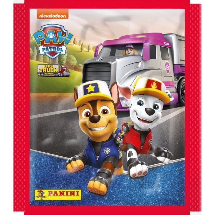 Tarjetas coleccionables - PANINI - La Patrulla Canina la película - 70 pegatinas - Infantil - Mixtas 1