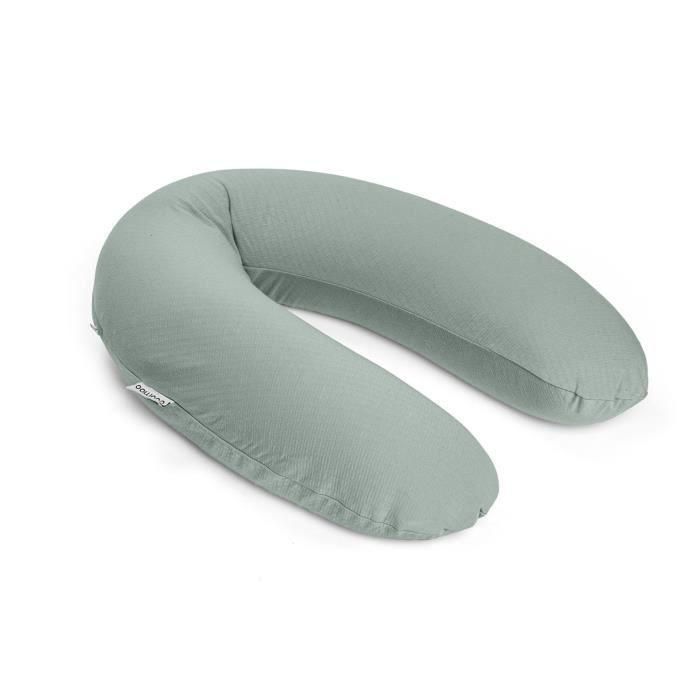 doomoo Buddy Almohada de maternidad y lactancia - Comodidad óptima para mamá y bebé, Tetra Jersey Green doomoo Buddy Almohada de maternidad y lactancia - Comodidad óptima para mamá y bebé, Tetra Jersey Green