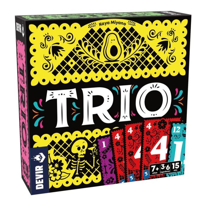 Devir Juego Trio - Juego Educativo de Cartas y Memoria: Busca y Recuerda para Desarrollar Habilidades Cognitivas en Niños y Niñas a partir de 3 años Devir Juego Trio - Juego Educativo de Cartas y Memoria: Busca y Recuerda para Desarrollar Habilidades Cognitivas en Niños y Niñas a partir de 3 años