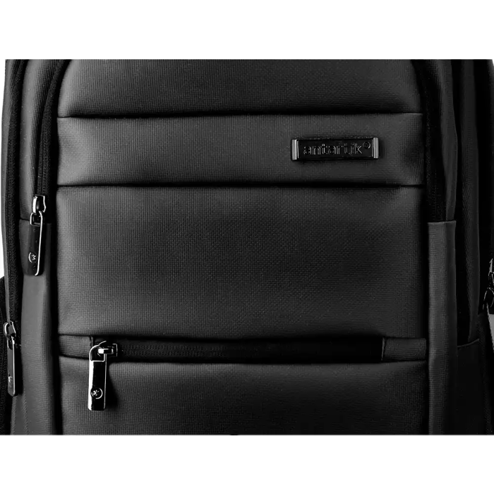 Antartik Mochila Volt Negro 5 Compartimentos Interior Rojo 450x180x330 mm Repelente Agua 23L 9