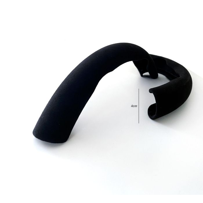 Occ Motorsport Funda de Volante Negra 2 Piezas OCCFV0002 ABS y Terciopelo Antideslizante Universal 35-40 cm 8