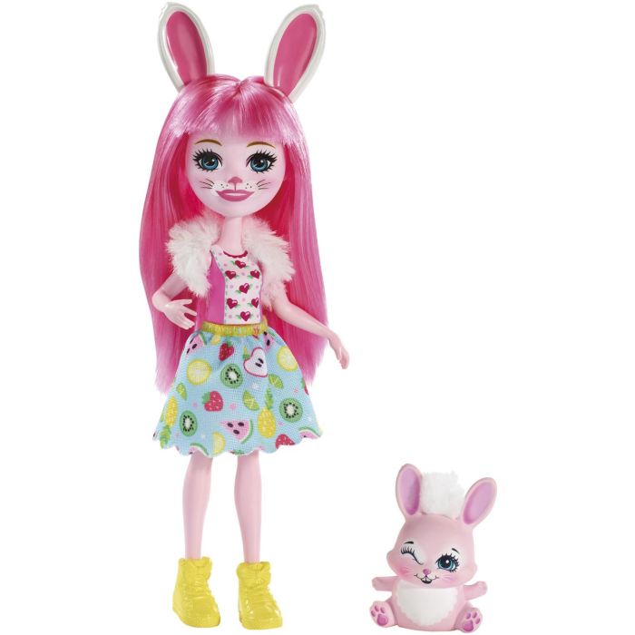 Muñeca Bree Bunny Y Twist Enchantimals Fxm73 Mattel