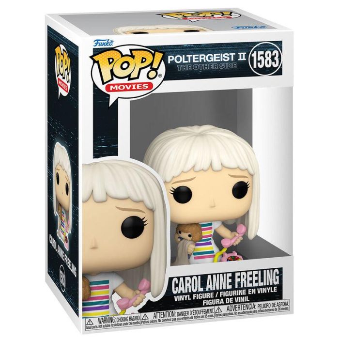 Funko 80855 Pop! Carol Anne Poltergeist Figura Vinilo Coleccionable 9,5 cm Vestido Blanco 0 Funko 80855 Pop! Carol Anne Poltergeist Figura Vinilo Coleccionable 9,5 cm Vestido Blanco 0
