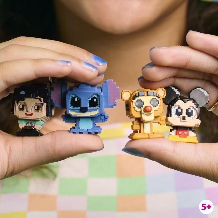 Figuras coleccionables - DISNEY Doorables - Multi Peek PIXEL PERFECT - 5 a 7 figuras, 4 cm, 50 para coleccionar, 8 pixeladas 1 Figuras coleccionables - DISNEY Doorables - Multi Peek PIXEL PERFECT - 5 a 7 figuras, 4 cm, 50 para coleccionar, 8 pixeladas 1