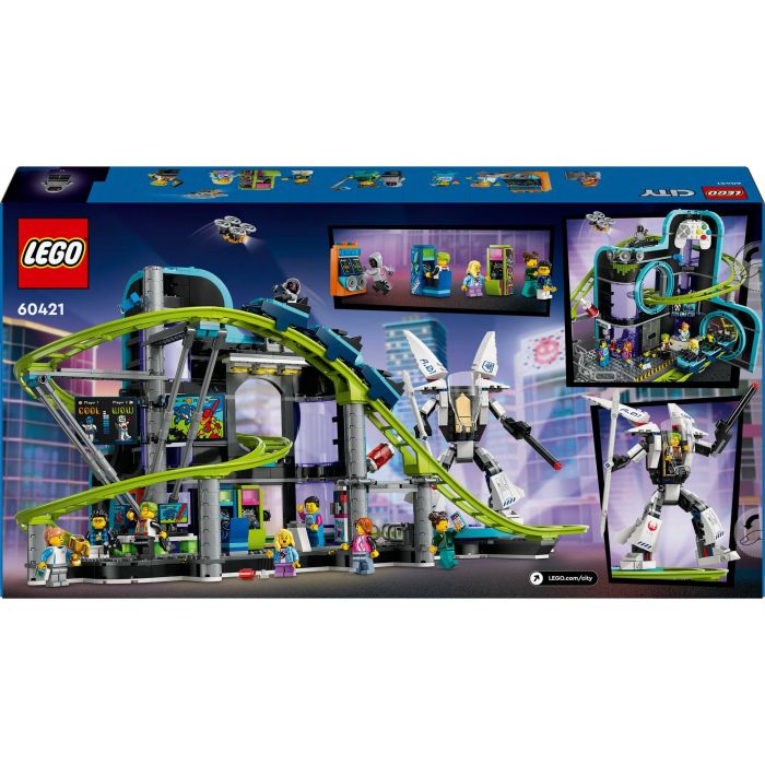 LEGO 60421 City Achterbahn con Roboter-Mech 6 LEGO 60421 City Achterbahn con Roboter-Mech 6