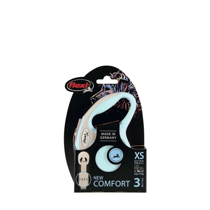 Correa para Perro Flexi NEW COMFORT Azul claro Talla XS 1