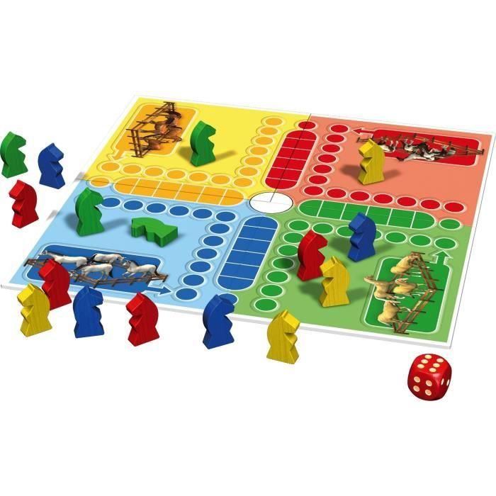 Juego de mesa SCHMIDT AND SPIELE - Juego de Little Horses - Línea clásica 1 Juego de mesa SCHMIDT AND SPIELE - Juego de Little Horses - Línea clásica 1