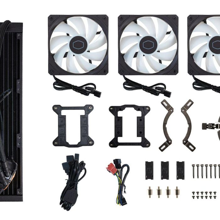 Refrigeración por agua - COOLER MASTER - MasterLiquid 360L Core Black ARGB (MLW-D36M-A18PZ-R1) 1