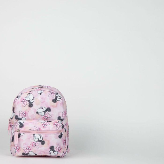 Mochila Escolar Minnie Mouse Rosa 22 x 27 x 9 cm 4 Mochila Escolar Minnie Mouse Rosa 22 x 27 x 9 cm 4