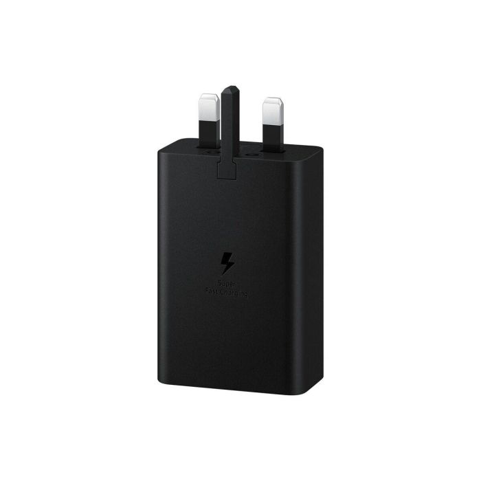 Samsung EP-T6530NBEGEU Cargador de Pared 65W Triple Puerto para Carga Rápida con 2x USB-C y 1x USB-A Negro 31