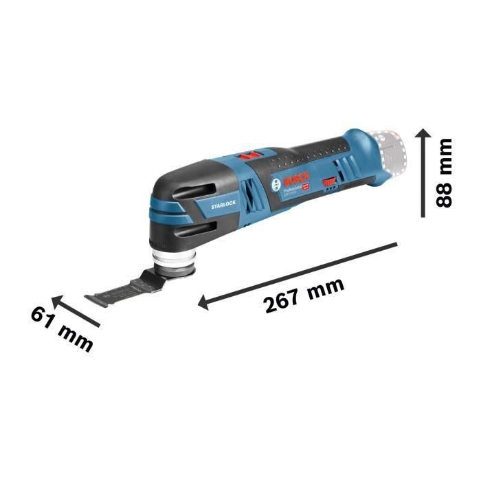 Bosch Professional GOP 12V-28 2x3.0AH + ACC L-Boxx Cutter 1