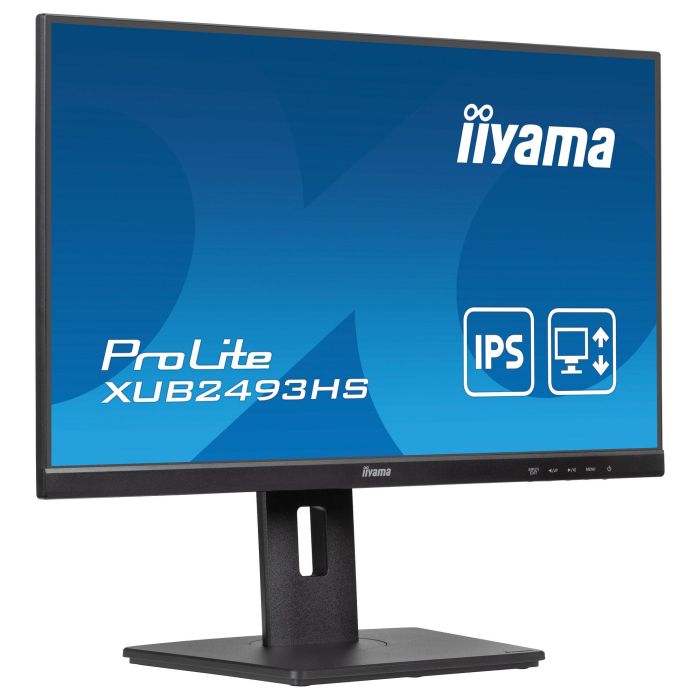 Iiyama XUB2493HS-B6 Monitor 24" IPS FHD 1920x1080 100Hz 4ms HDMI DisplayPort Altavoces Ajuste Altura 2