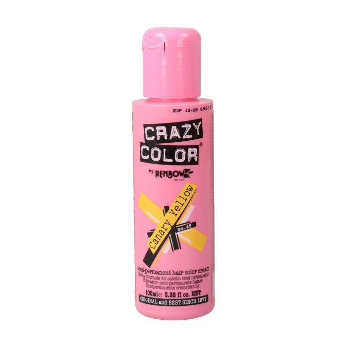 Tinte Semipermanente Canary Yellow Crazy Color 21597 Nº 49