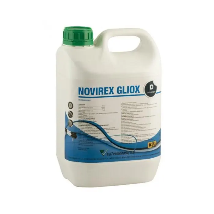SP Veterinaria Novirex Gliox Solución Desinfectante 5 L SP Veterinaria Novirex Gliox Solución Desinfectante 5 L