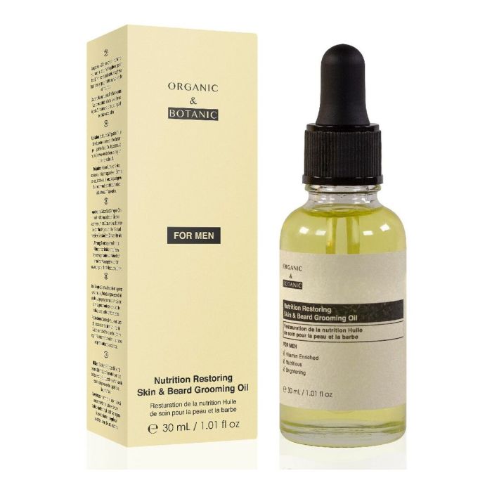 Aceite Reparador Integral For Men Organic & Botanic Piel Barba (30 ml) 1 Aceite Reparador Integral For Men Organic & Botanic Piel Barba (30 ml) 1