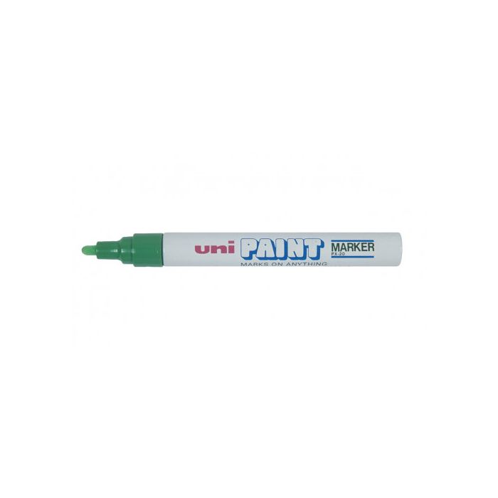 Uniball marcador permanente paint marker px-20(l) verde