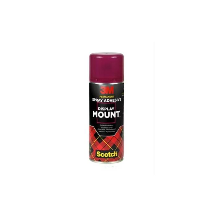 Scotch adhesivo permanente en spray "dysplay mount" pulverizador - 400 ml