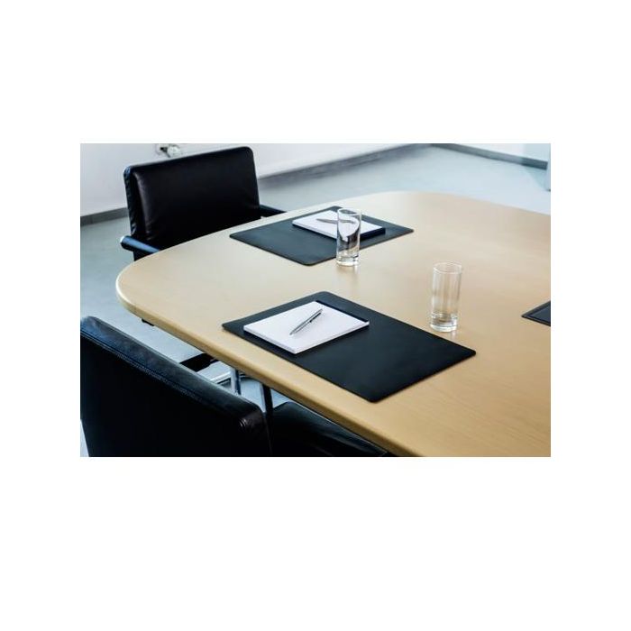 Durable Vade de escritorio para salas de conferencias antideslizante 420x300mm negro
