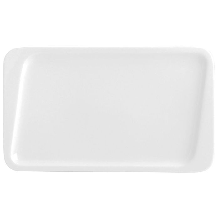 Plato Aperitivo Porcelana Chef Quid 30x18 cm (12 Unidades)