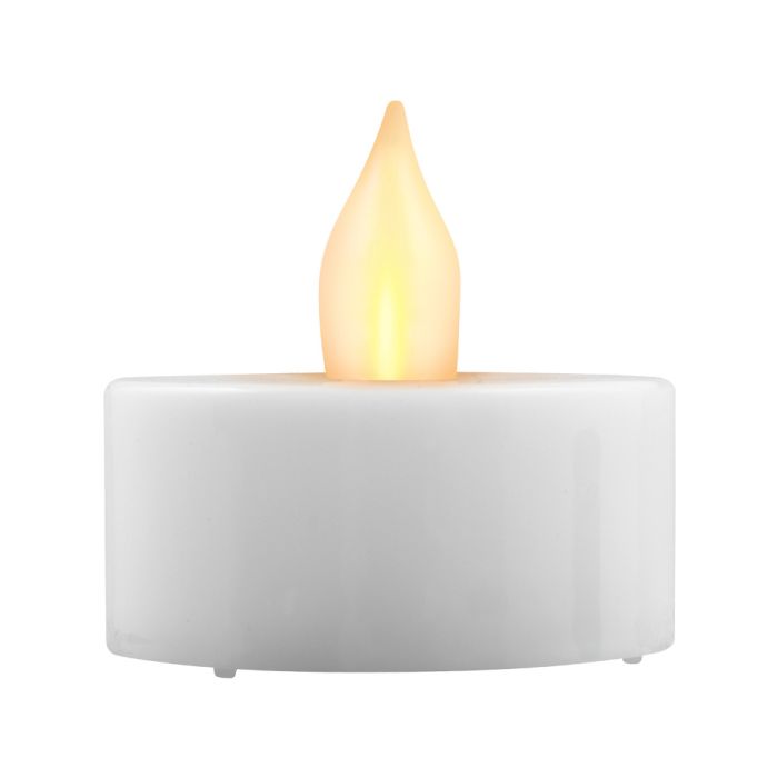 Velas de té con led 20 pcs. blanco day 2