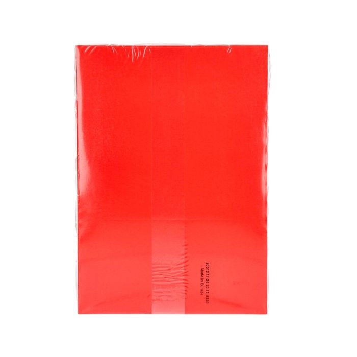 Papel Color Q-Connect Din A4 80 gr Rojo Intenso Paquete De 500 Hojas 3