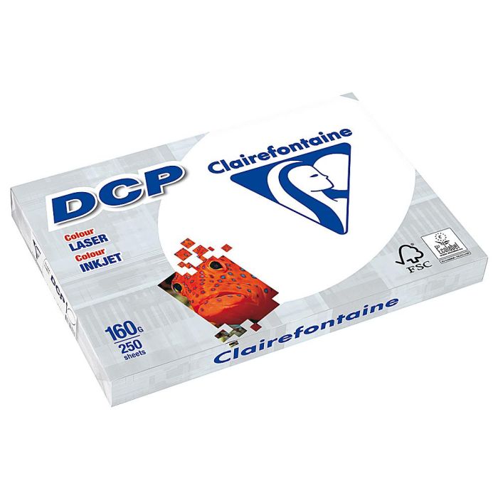 Papel Fotocopiadora Clairefontaine Din A4 160 gramos Paquete De 250 Hojas 4