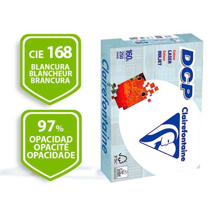 Papel Fotocopiadora Clairefontaine Din A3 160 gramos Paquete De 250 Hojas 1