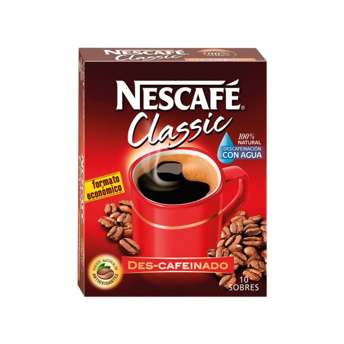 Cafe Nescafe Natural Monodosis Caja De 10 Sobres 1