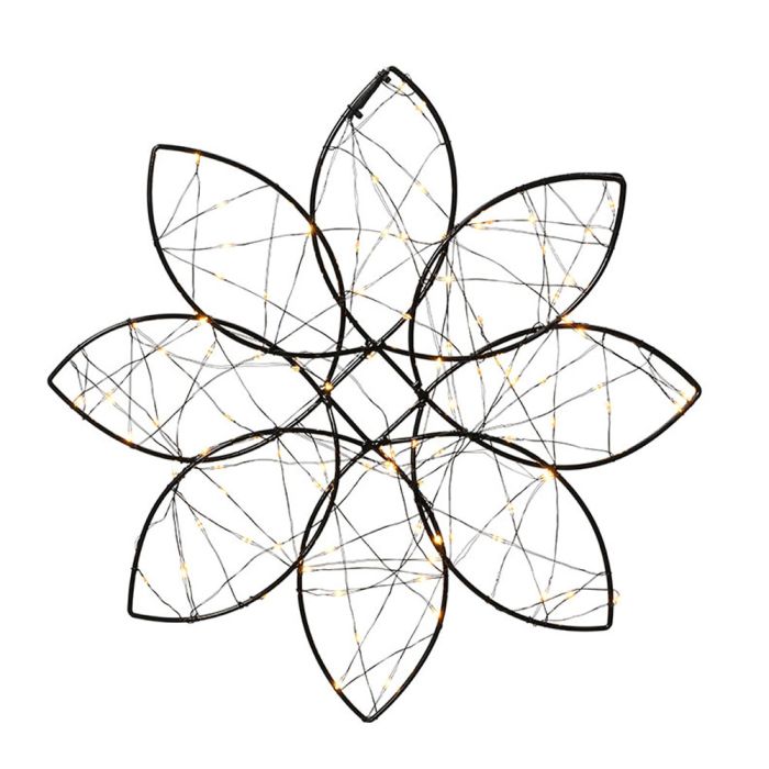 Figura de flor led con malla para exterior. 496506 1