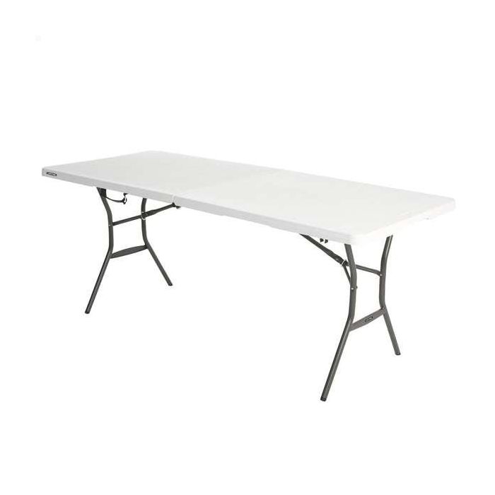 Mesa rectangular plegable maletín lifetime 185x76x74 cm Mesa rectangular plegable maletín lifetime 185x76x74 cm